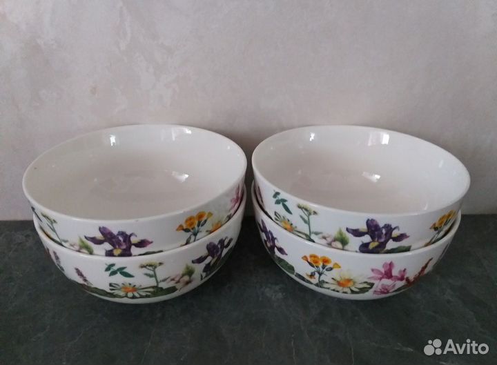 Тарелки пиалы салатники миски супницы новые