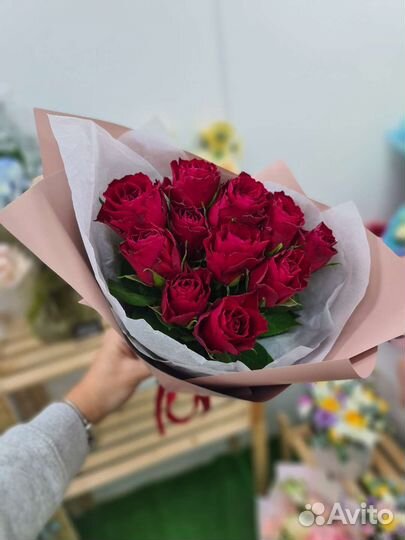 Букет роз, розы, доставка цветов