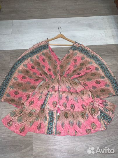 Шелковое платье в япоском стиле