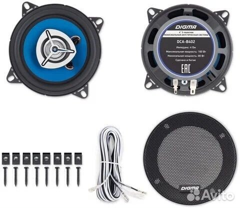 Автомобильная акустика digma DCA-B402