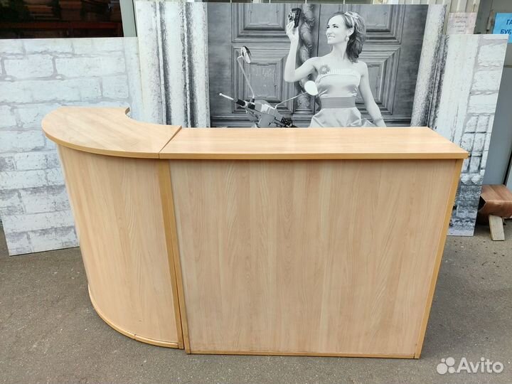 Стойка ресепшен 2 секци) б/у 01-052