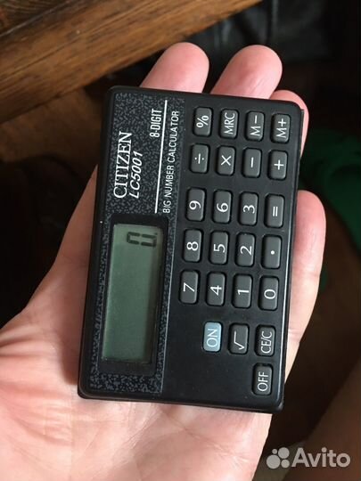 Калькулятор citizen