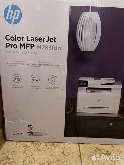 Мфу лазерное HP Color LaserJet Pro M283fdn
