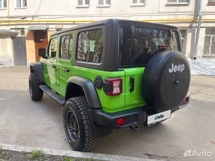 Jeep Wrangler 2.0 AT, 2021, 6 100 км