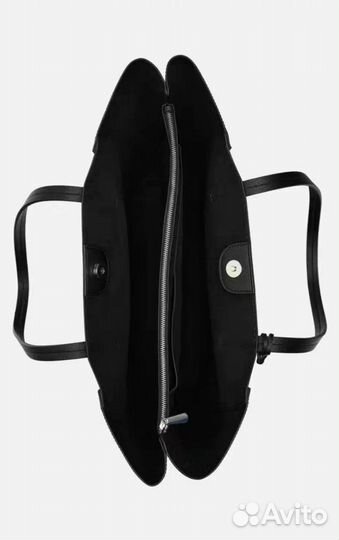 Новая чёрная женская сумка шопер Zara