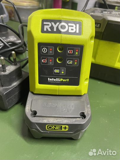 Аккумулятор ryobi one RB18L20 Зарядка для акб