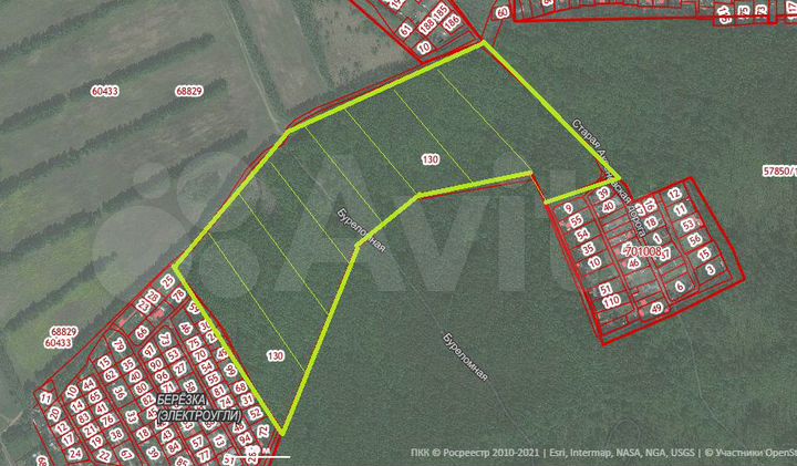 Участок 13,08 га (СНТ, ДНП)