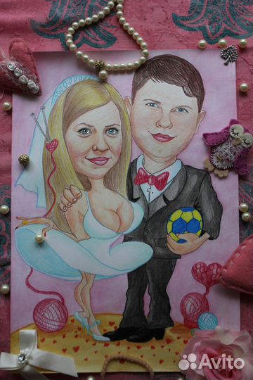 Шарж. Шаржист на Праздник