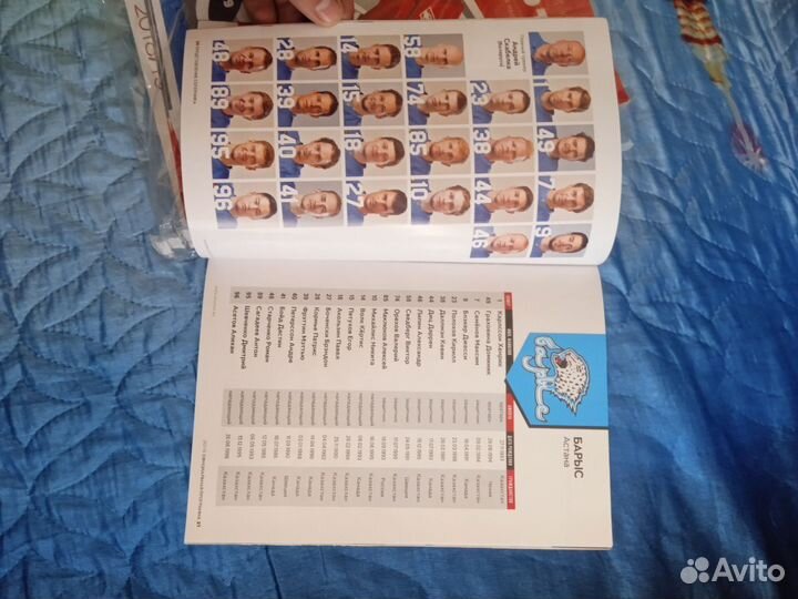 Программки Хоккейных Матчей 2018-19 год