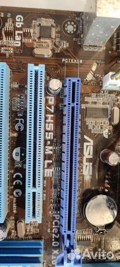 Материнская плата с процессором 1156