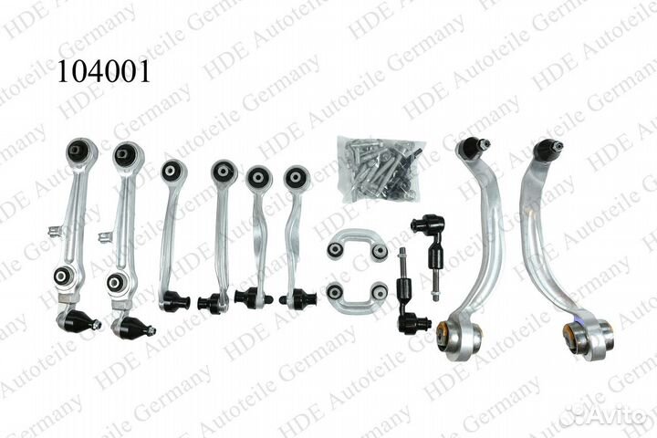 Комплект рычагов audi А4,А6,A8, VW Passat B5 10