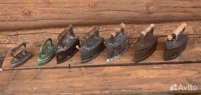 Утюг старинный