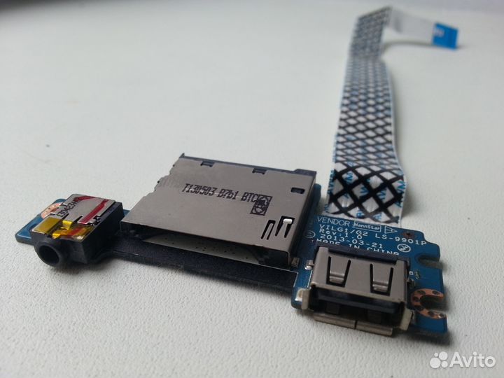 Плата USB + Audio от Lenovo G505s. Отп. в регионы