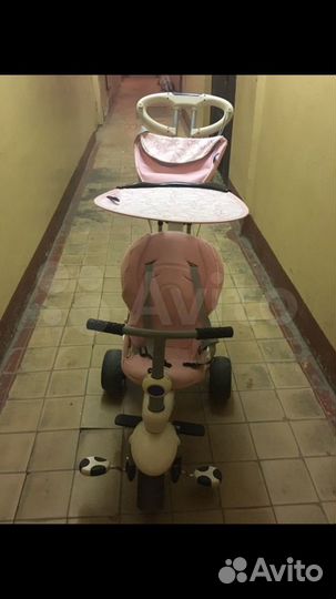 Велосипед с ручкой