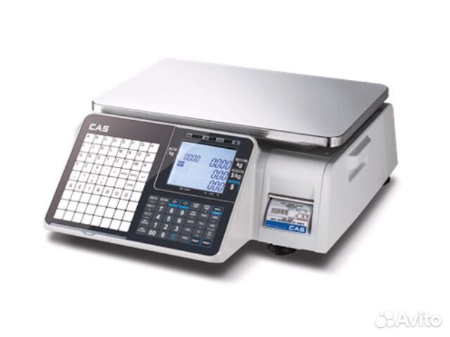 Торговые весы с печатью этикеток CAS CL3000J-30B