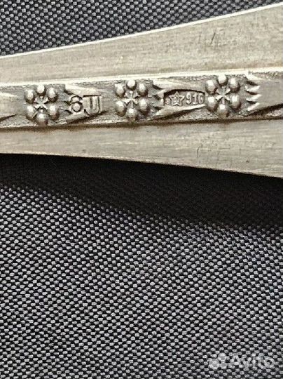 Ложечки чайные/кофейные серебро