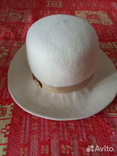 Шляпа натуральный фетр