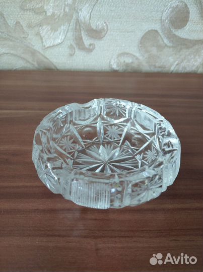 Пепельница хрустальная СССР