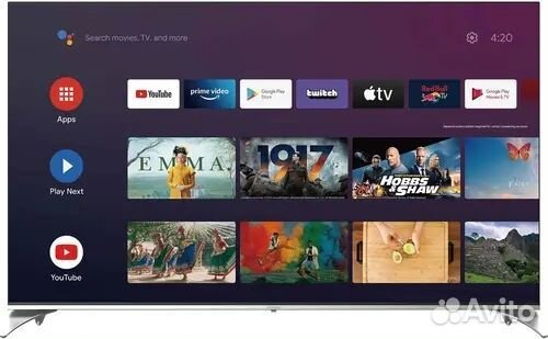 Телевизор диагональ 140 см 55 дюймов