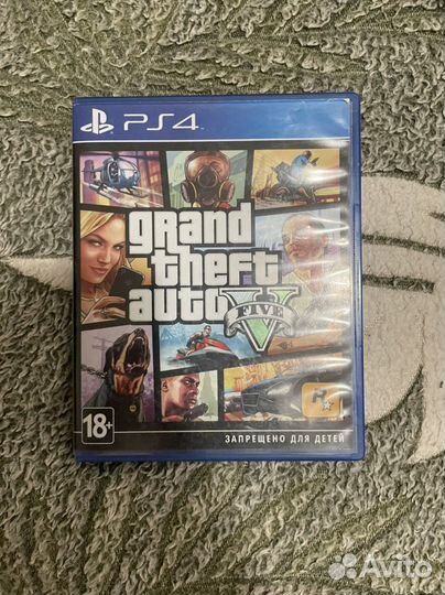 Sony playstation 4 диск GTA V