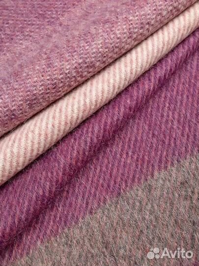 Плед (шерсть альпака и мериноса) 170х210 51