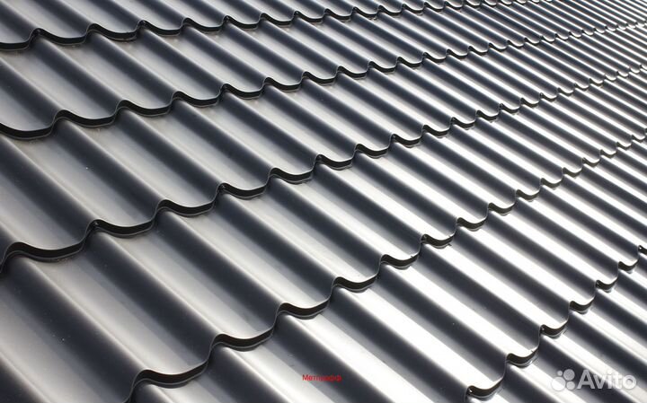 Металлочерепица дома