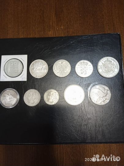 Продам серебряные монеты