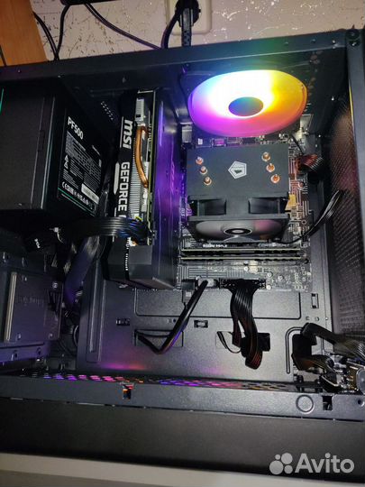 Игровой пк/Intel i3 10105f/GTX ventus 1660 super