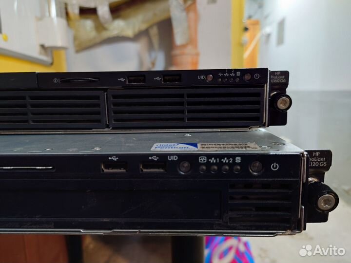 Серверы HP Proliant DL160 G6 DL120 G5
