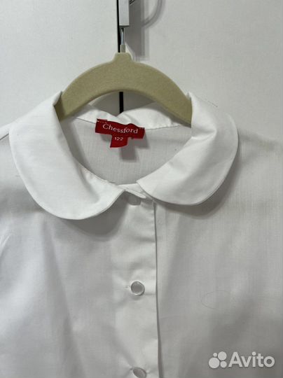 Рубашки и водолазки на девочку 122-128