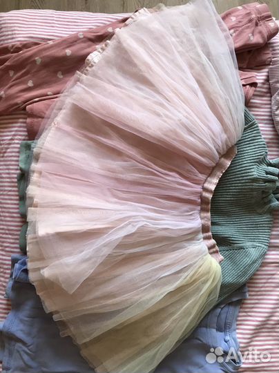 Вещи пакетом на девочку 110-122