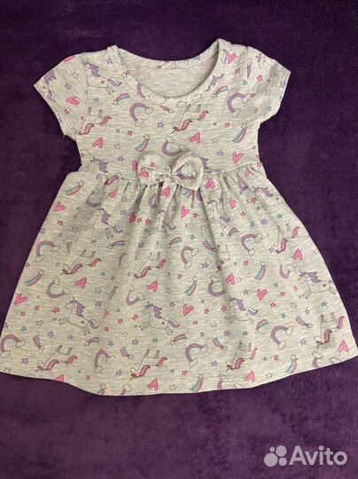 Одежда на девочку пакетом 68-74