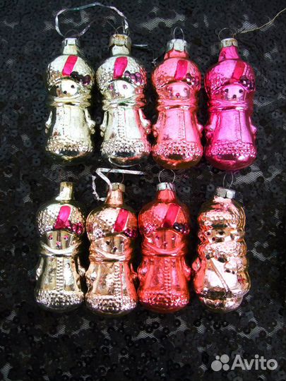 Советские новогодние игрушки СССР