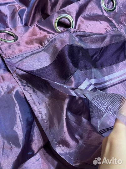 Штора на люверсах