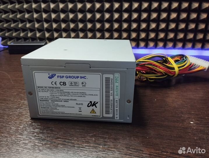 Блок питания ATX 460WT FSP