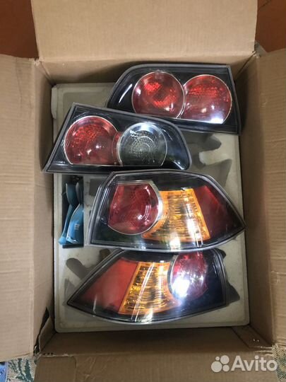 Фонари задние Mitsubishi Lancer 10 рестайлинг