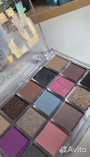 Палетка теней для век influence beauty cyber