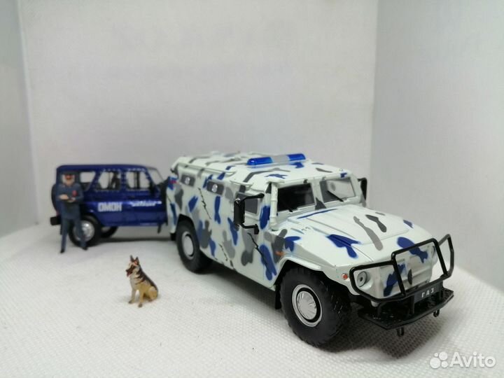 Милиция газ-233036 «Тигр» спм-2 «Белый камуфляж»