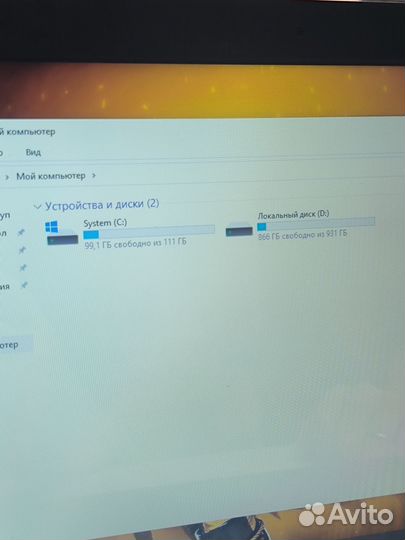 Игровой ноутбук Asus 4 ядра 8gb 920m Ssd + Hdd