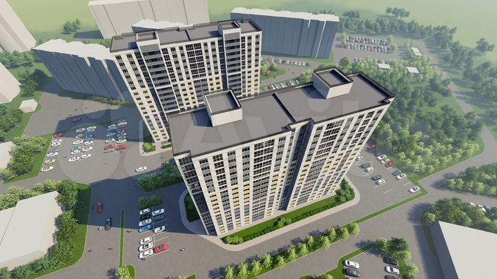 3-к. квартира, 76,6 м², 6/18 эт.