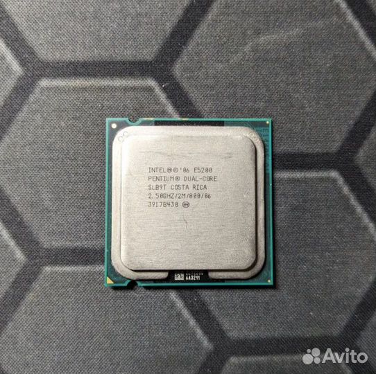 Процессор Intel E5200