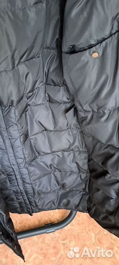 Парка-пуховик зимняя 46-48 длинная