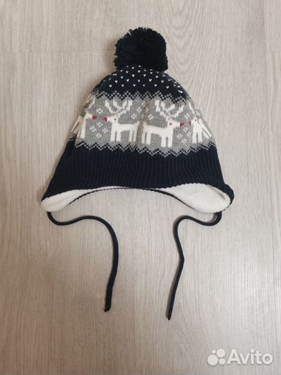 Зимняя шапка для мальчика