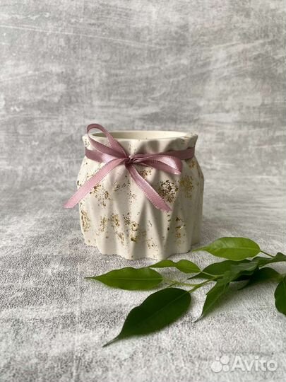 Свеча восковая ручной работы