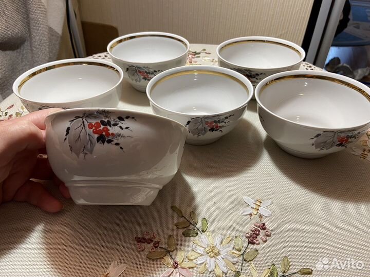 Тарелки и блюдо зик, тфз. СССР