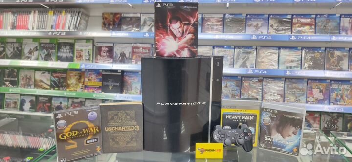 PS3 FAT 80Gb HEN + игры - Игровой магазин