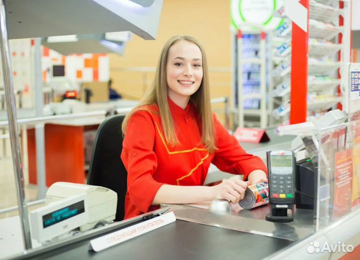 Продавец-кассир в продуктовый магазин