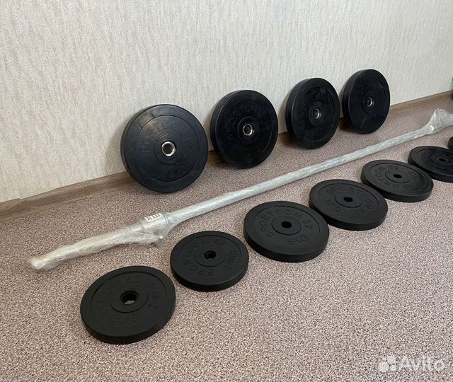 Штанга разборная 80 кг