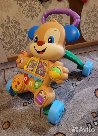 Ходунки Fisher Price Учёный Щенок