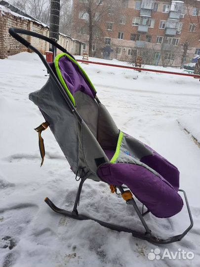 Коляска санки